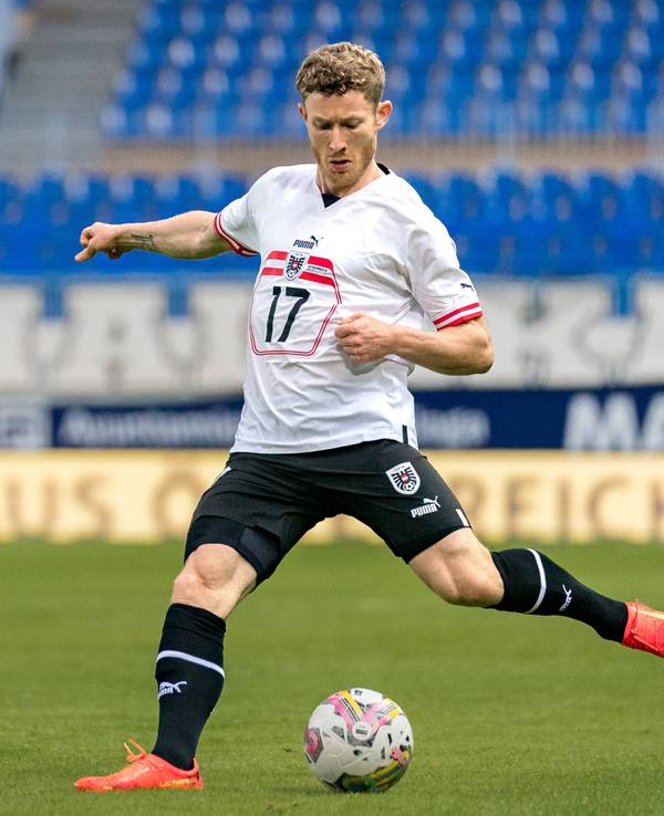 Florian Kainz spielt für Österreich gegen Andorra.