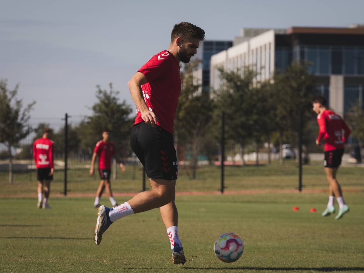 Nikola Soldo beim Training in Austin/Texas.