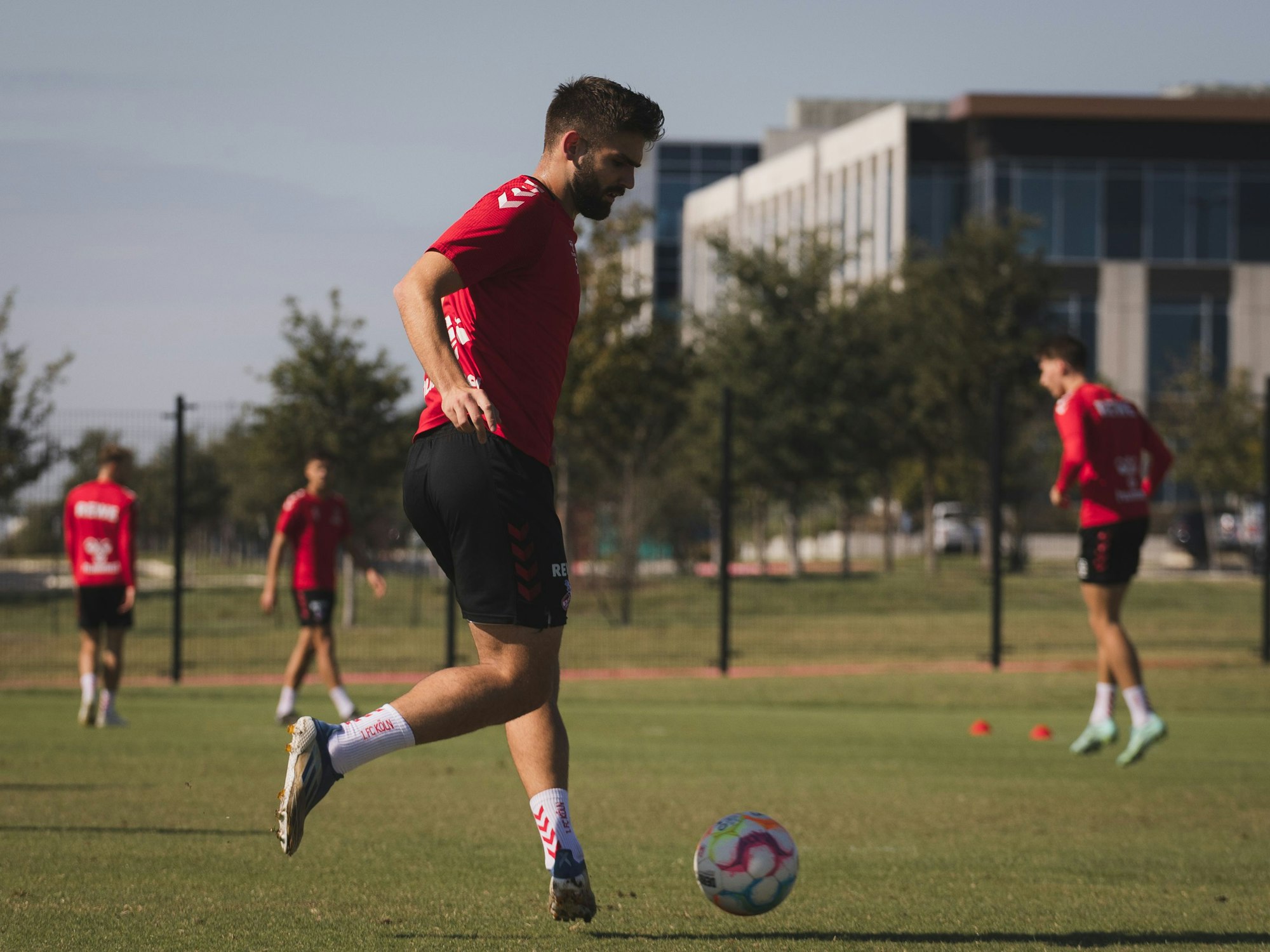 Nikola Soldo beim Training in Austin/Texas.