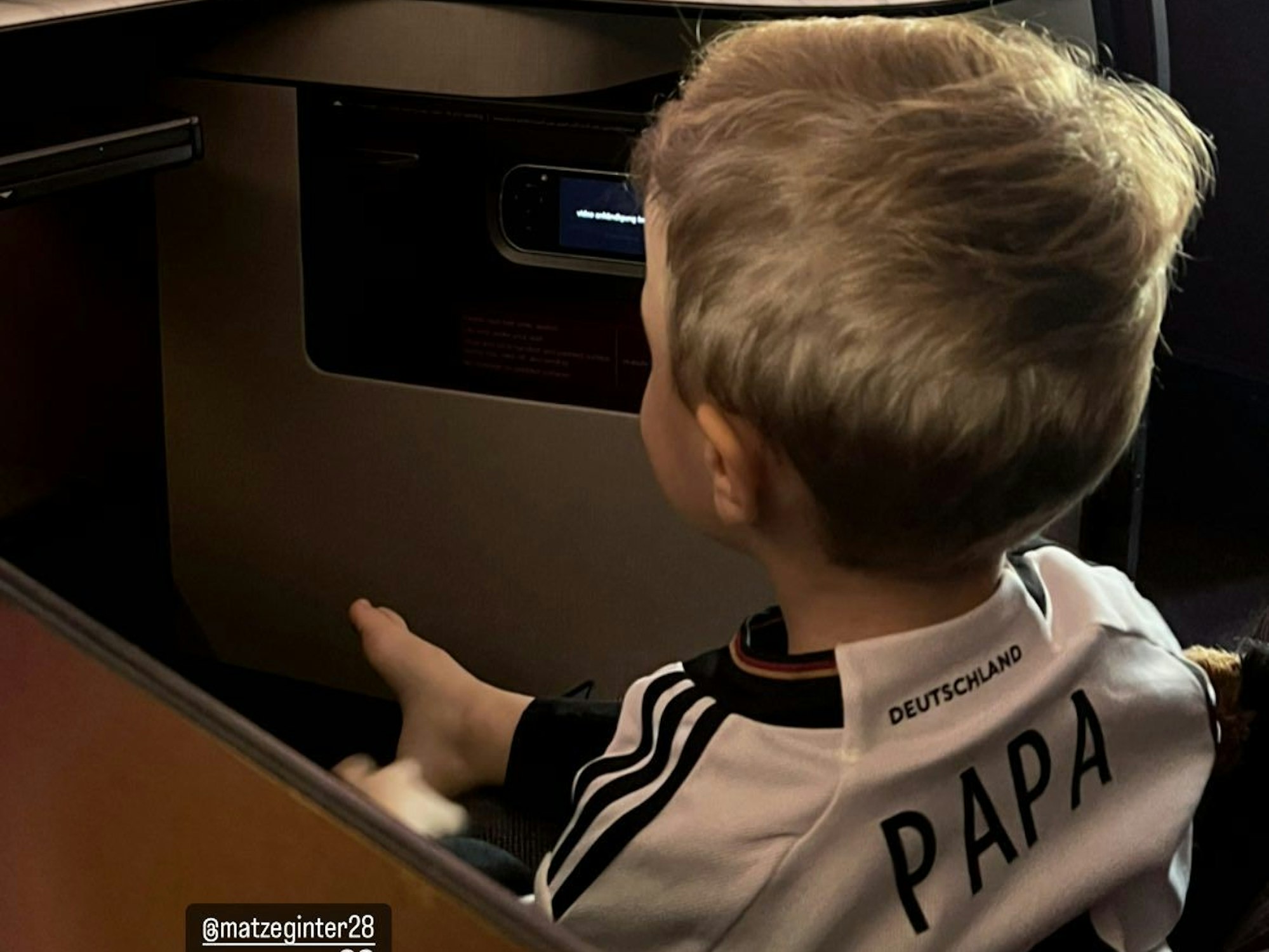 Christina Ginter mit Sohn Matteo.