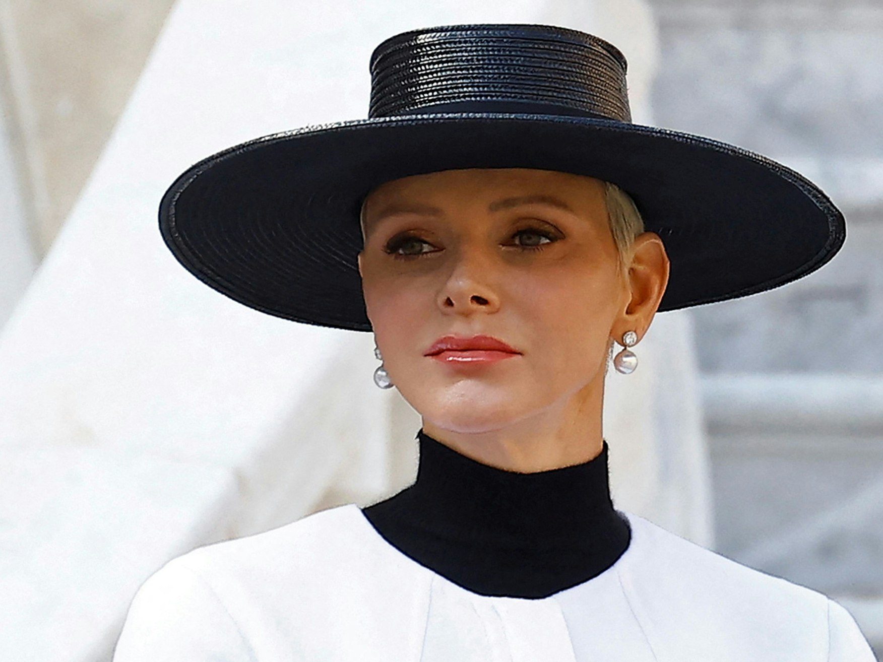 Charlène von Monaco am Nationalfeiertag (19.11.2022) in Monaco.