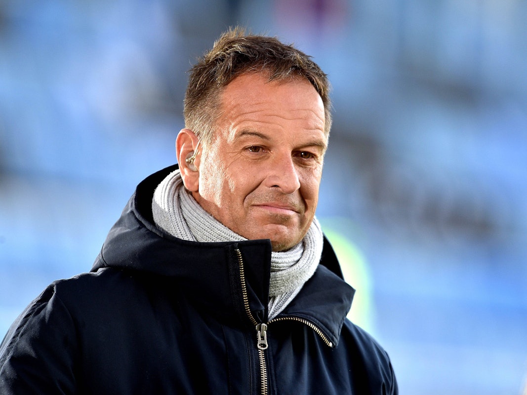 Claus Lufen bei einer Live-Übertragung in Bielefeld.