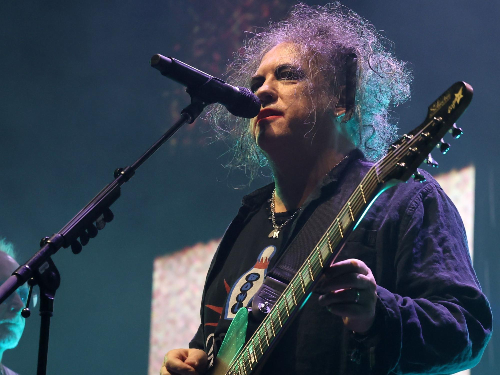 The Cure in der Lanxess Arena
in Köln.