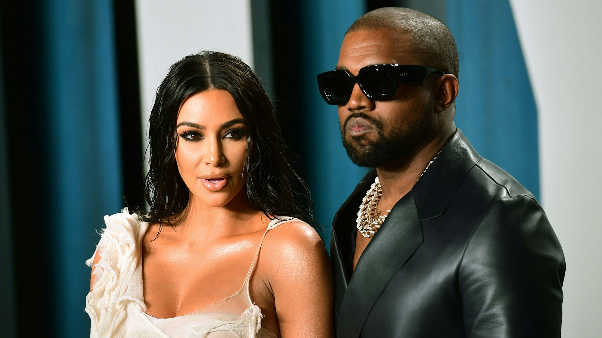 Kim Kardashian und Kanye West, hier im Februar 2020 in Los Angeles, sind offiziell seit Februar 2021 getrennt.