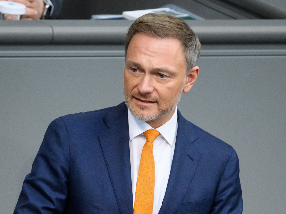 Christian Lindner (hier am 25.11.2022 im Bundestag) hat sich mit einem Instagram-Posting ordentlich Ärger eingehandelt.