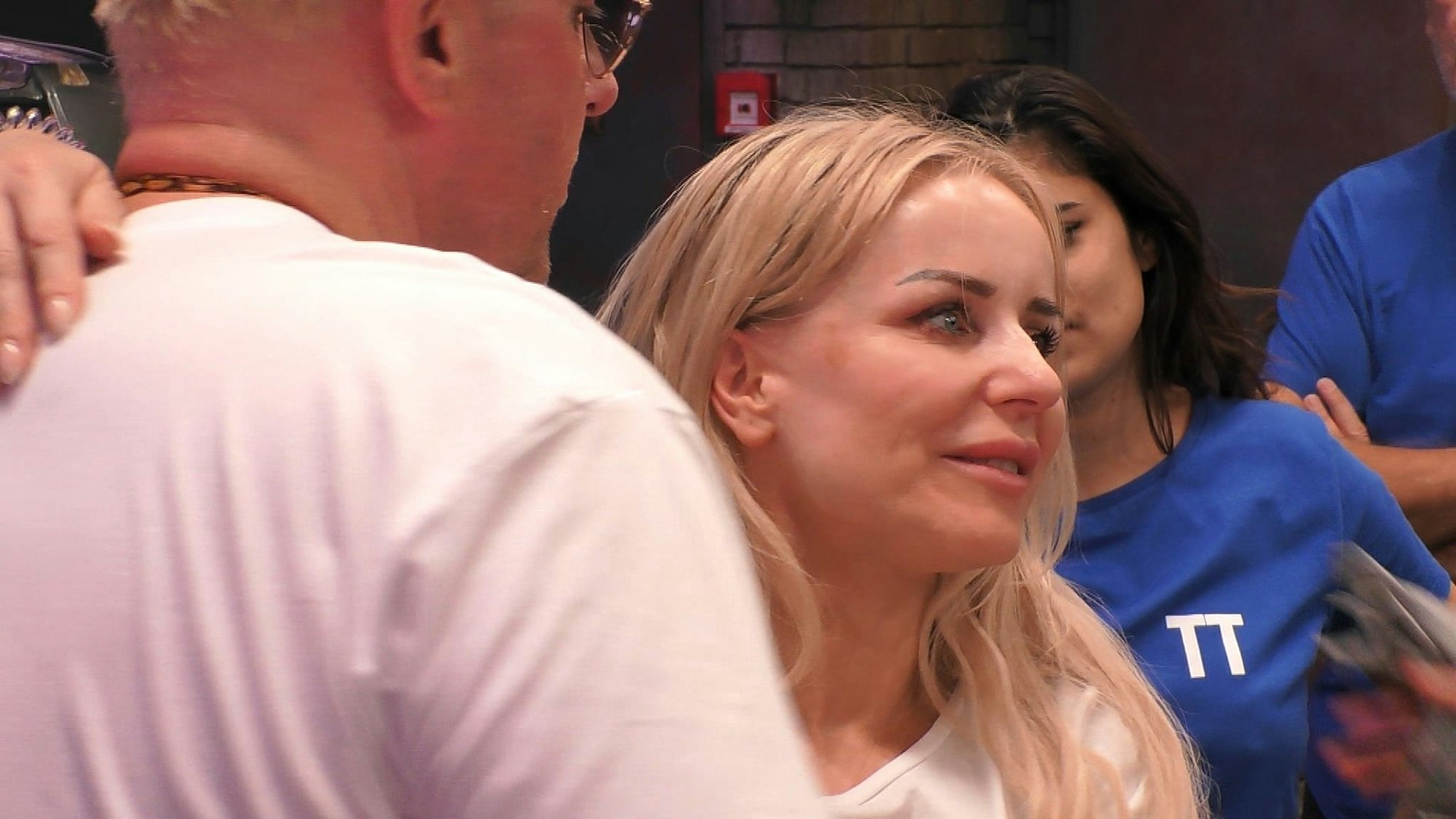 Diana Schell verabschiedet sich von Rainer Gottwald.