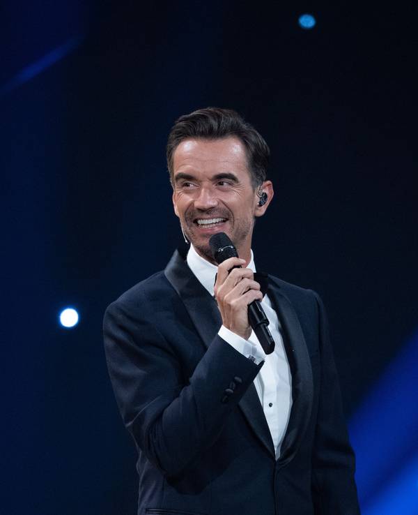 Moderator Florian Silbereisen führt durch die Verleihung des Medienpreises „Goldene Henne“ in Leipzig. Die Auszeichnung wird an Stars aus Musik, Sport und Showgeschäft vergeben. +++ dpa-Bildfunk +++