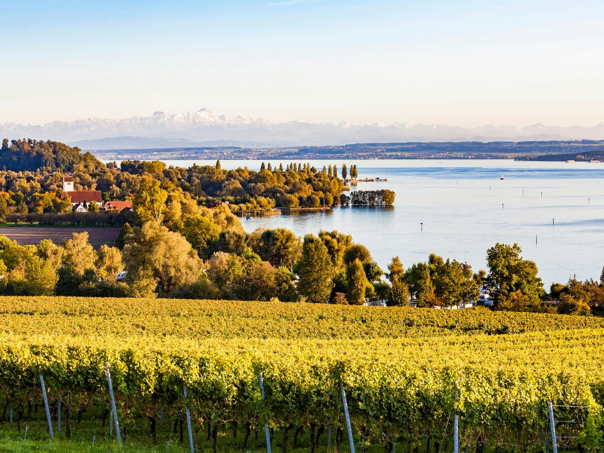 Der Bodensee begeistert mit seinem atemberaubenden Panorama.