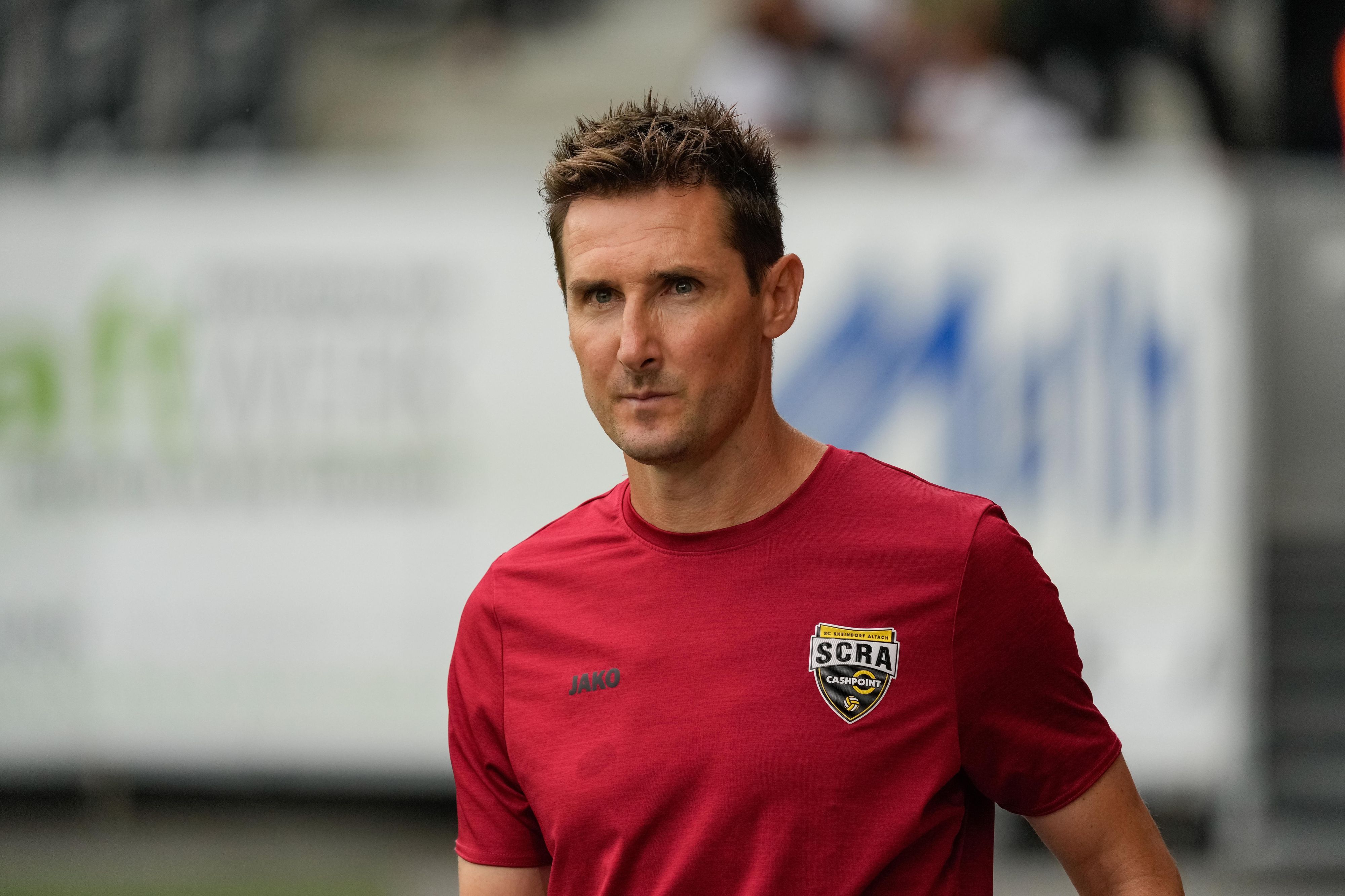 Miroslav Klose als Trainer des SC Altach am 07. August 2023