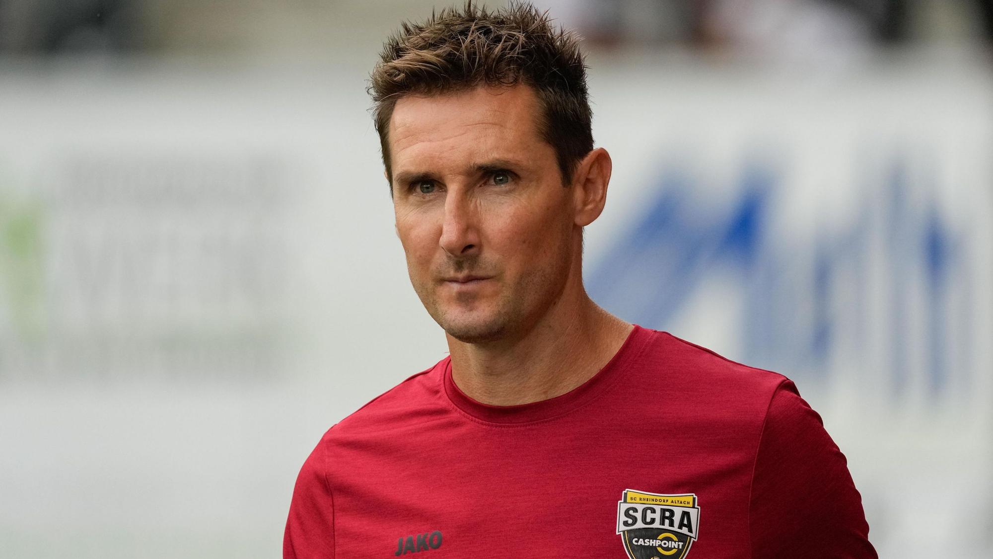 Miroslav Klose im Trikot des SCR Altach.