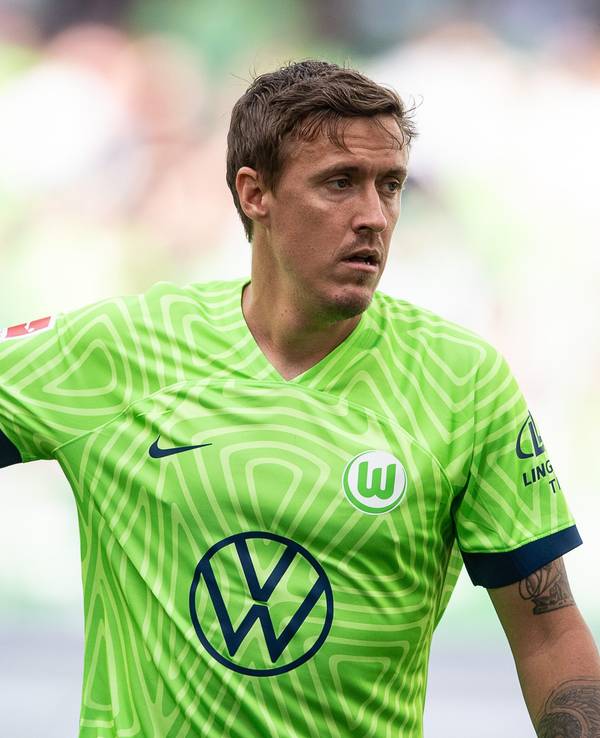 Max Kruse am 6. August 2022 im Trikot des VfL Wolfsburg.