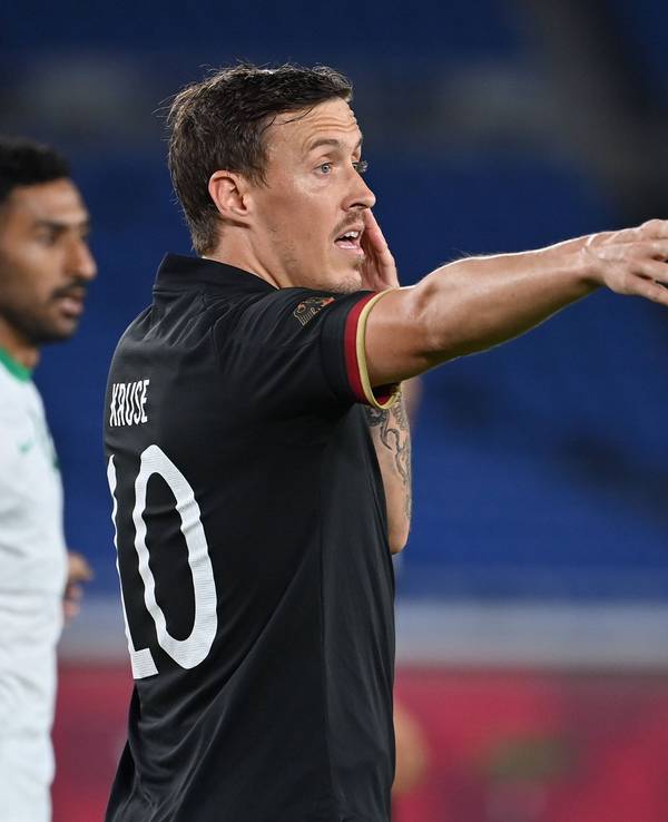 Max Kruse im DFB-Trikot bei den Olympischen Sommerspielen 2021 in Tokio.
