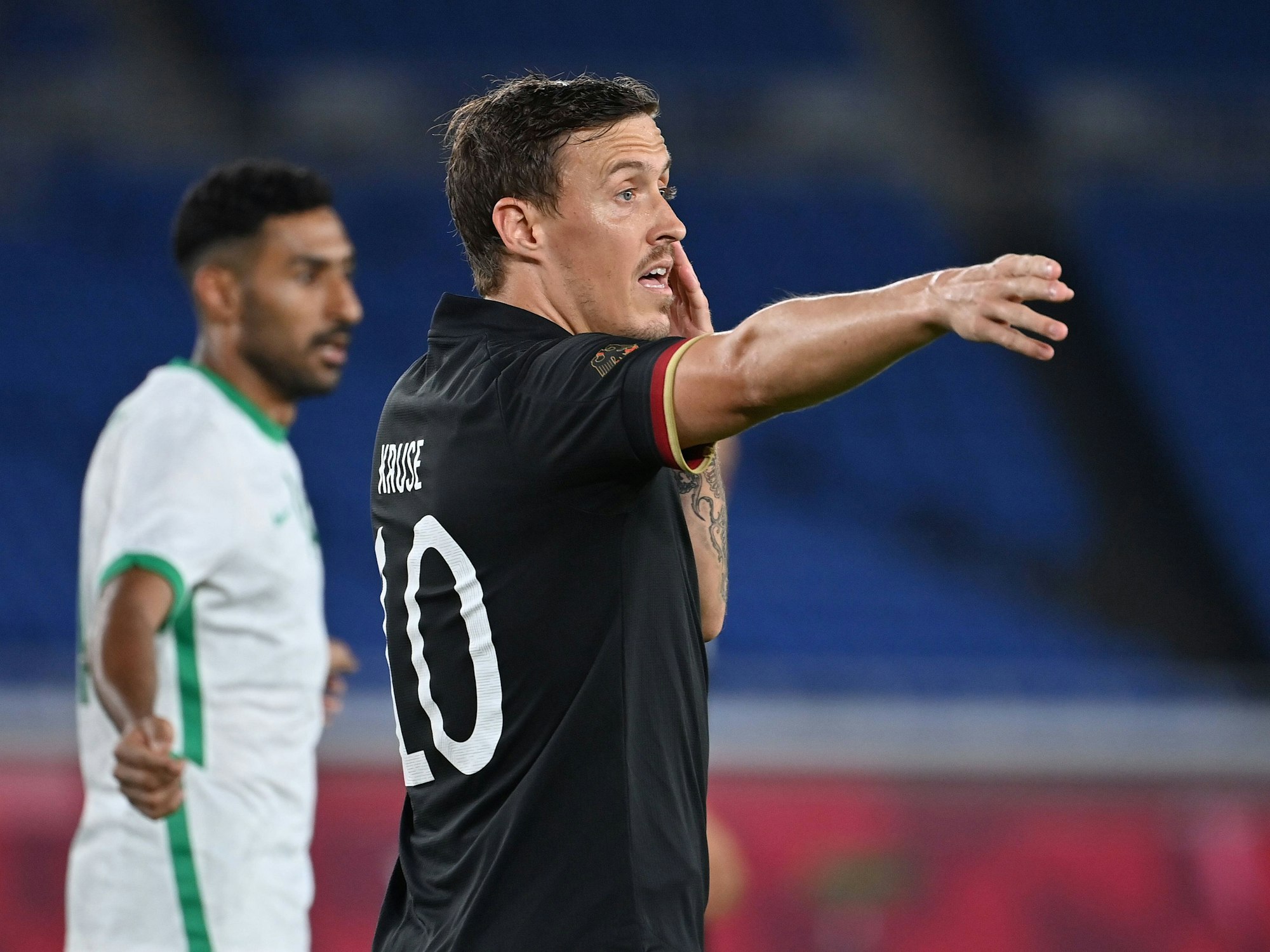 Max Kruse im DFB-Trikot bei den Olympischen Sommerspielen 2021 in Tokio.
