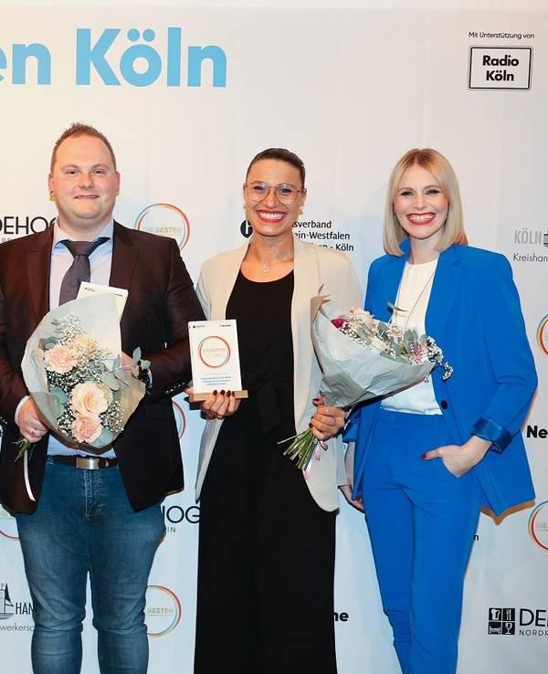 Die Gewinnerinnen und der Gewinner der Abstimmung "Die Besten" 2022 in Köln.