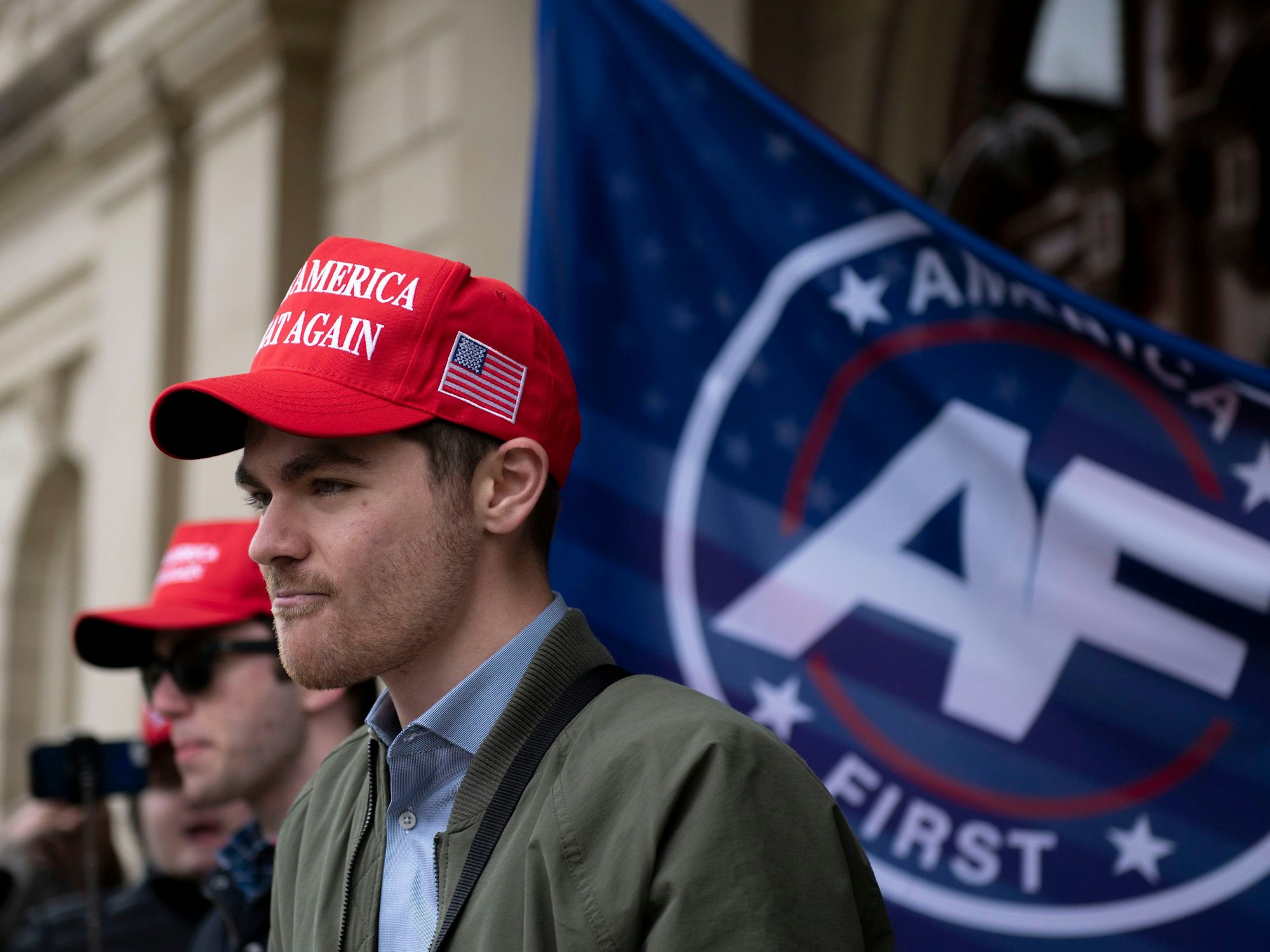 Nick Fuentes, ein rechtsextremer Aktivist aus den USA.