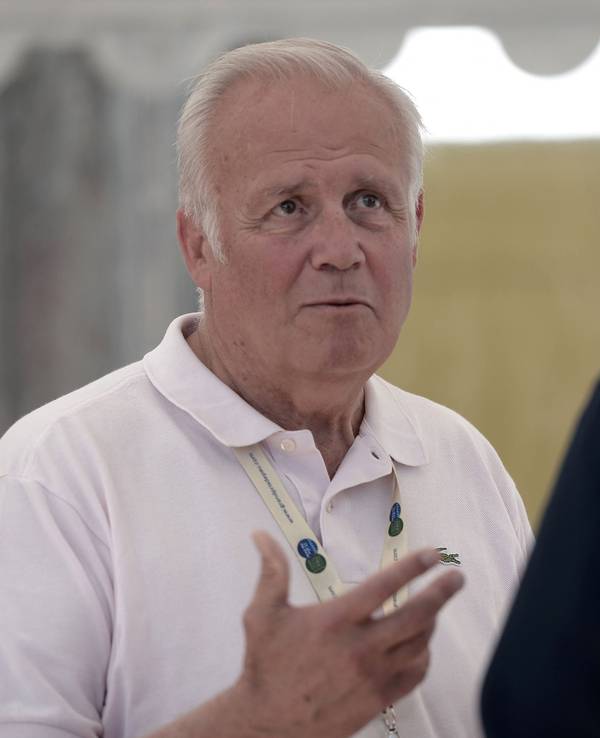 Patrick Tambay am Rande des Formel-1-Rennens in Frankreich 2017.