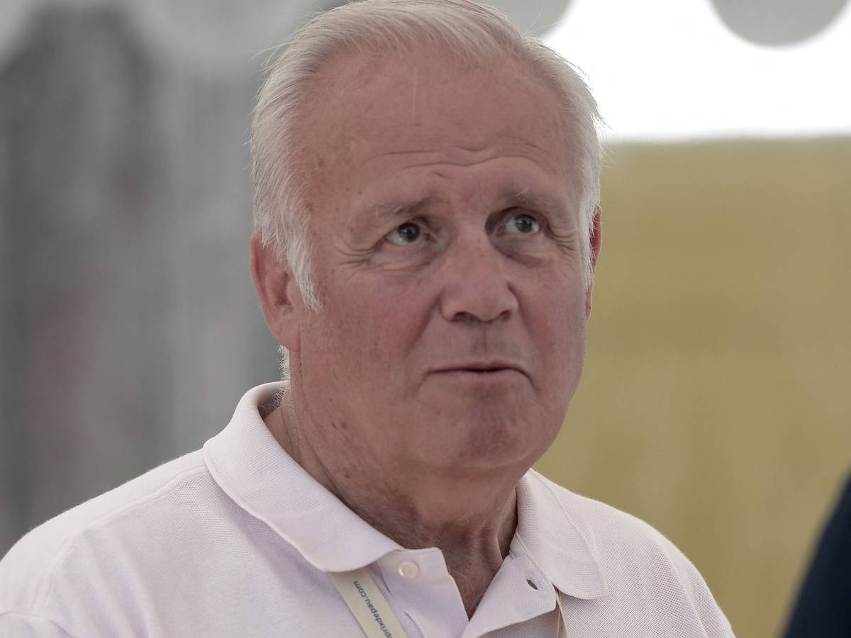 Patrick Tambay am Rande des Formel-1-Rennens in Frankreich 2017.