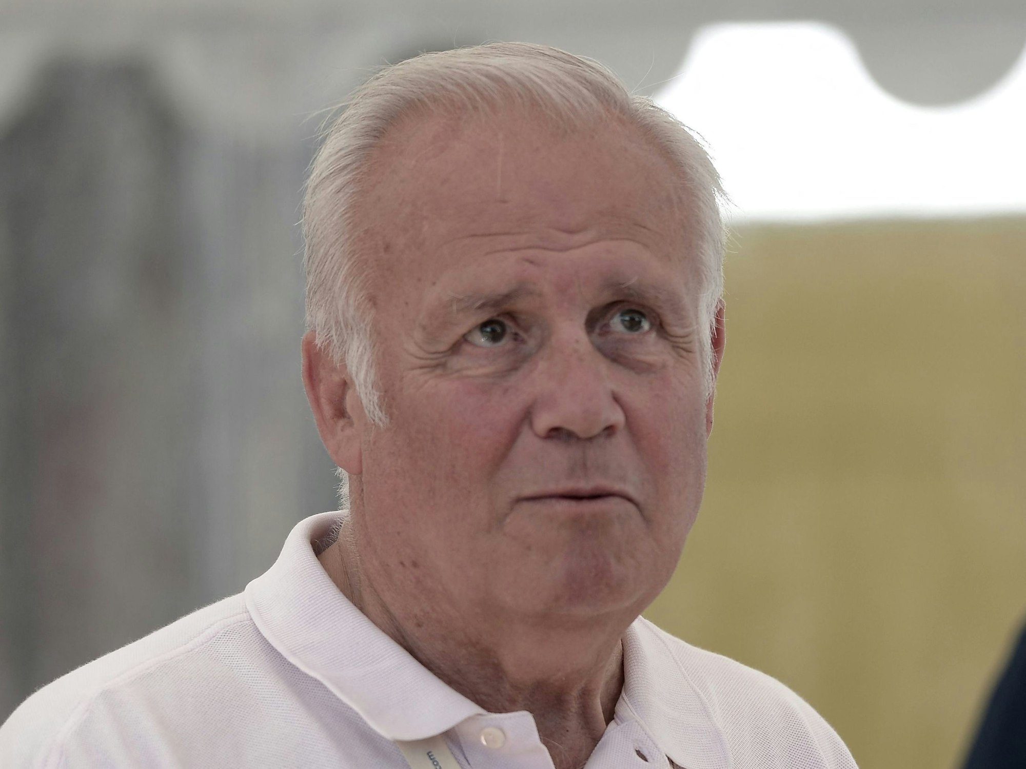 Patrick Tambay am Rande des Formel-1-Rennens in Frankreich 2017.