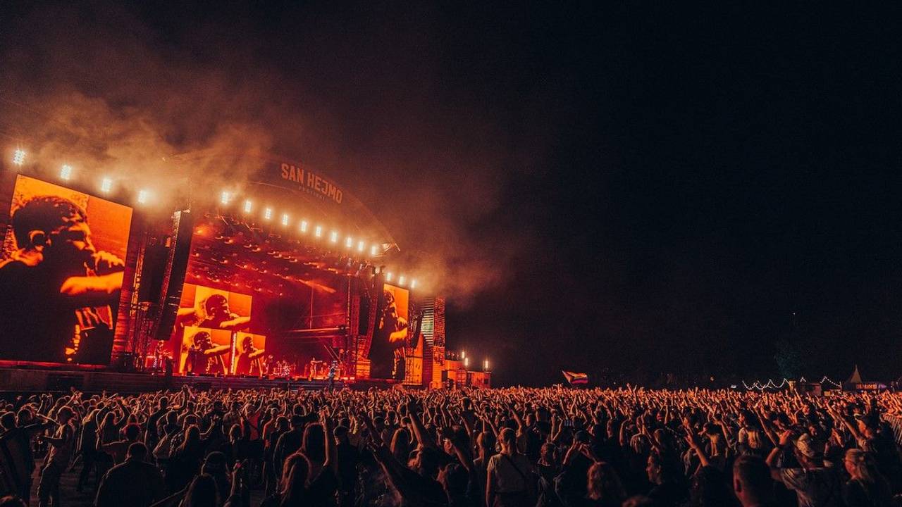 Fans vor der San Hejmo-Bühne im August 2022