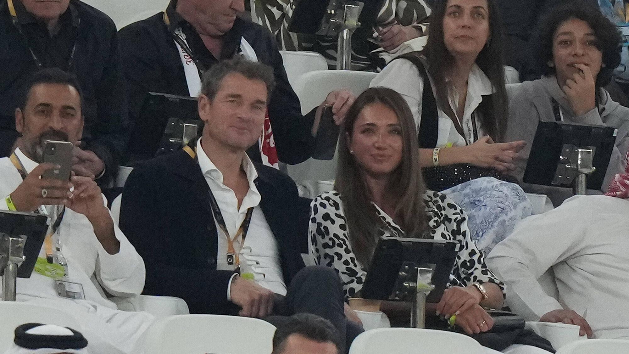 Jens Lehmann bei einem WM-Spiel auf der Tribüne.
