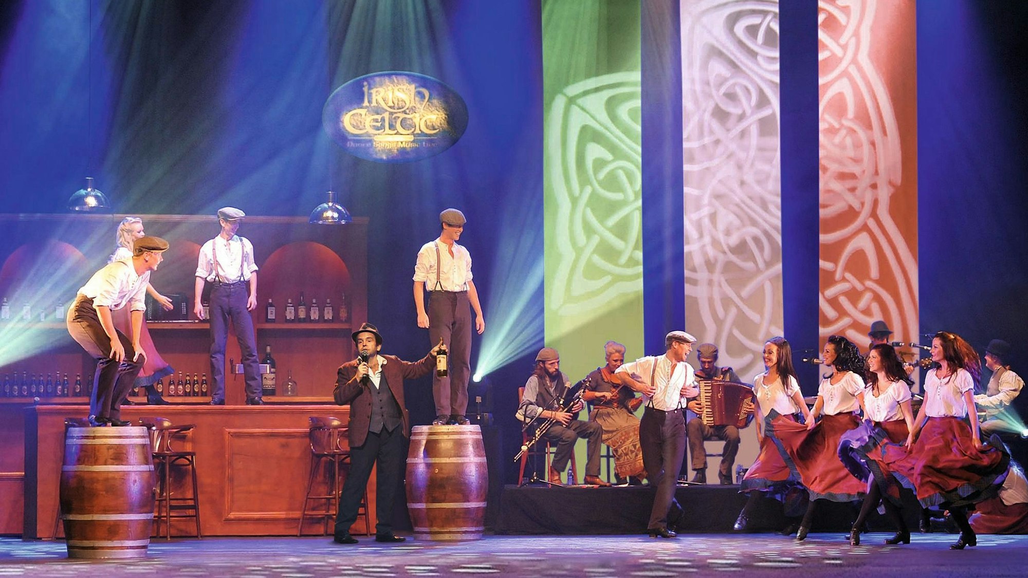 Szene aus dem Programm „Irish Celtic“.