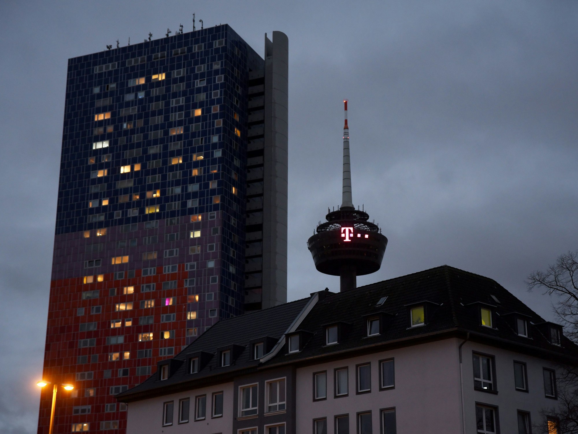 Das Herkules-Hochhaus in Köln-Neuehrenfeld