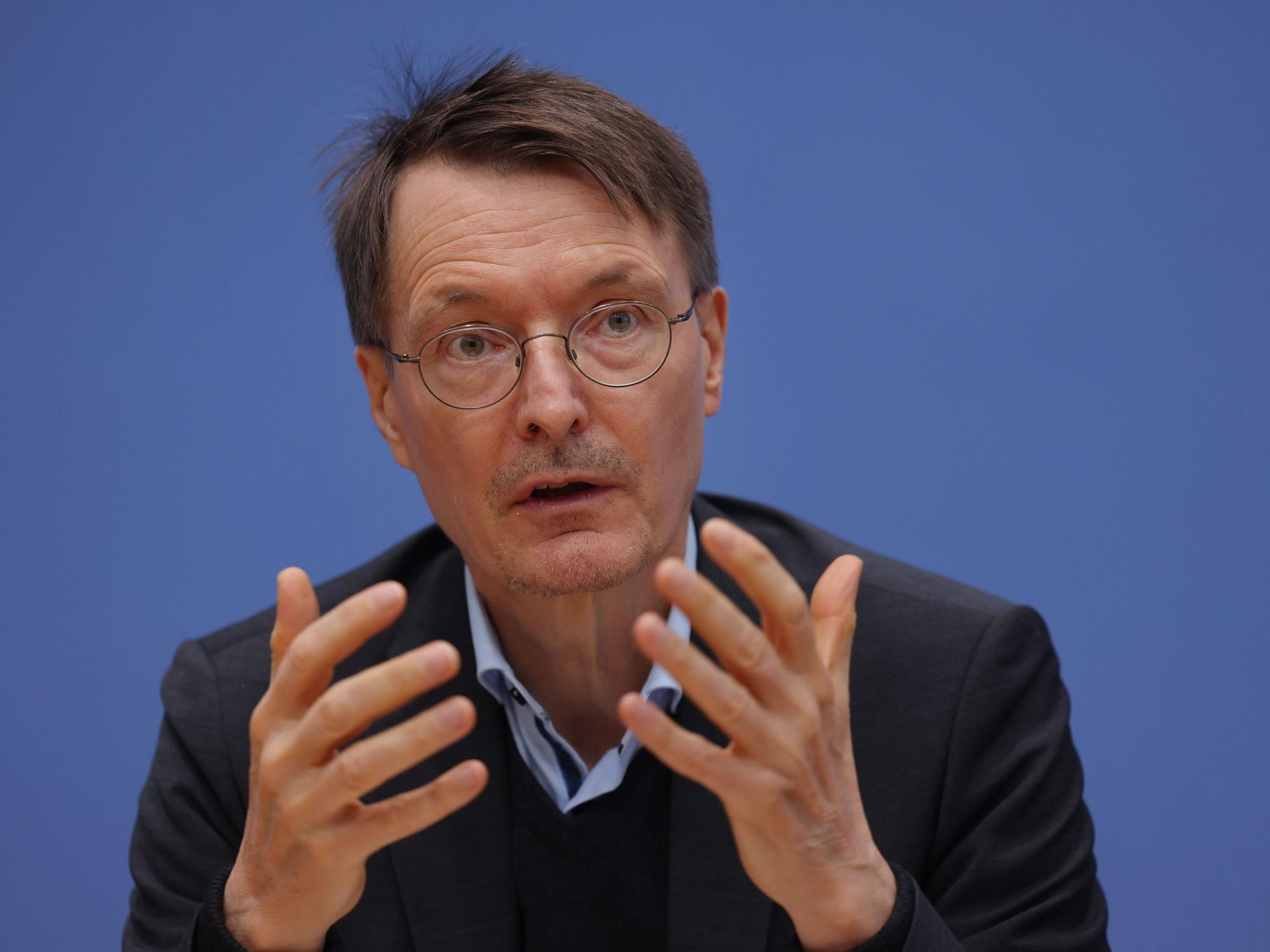 Gesundheitsminister Karl Lauterbach (hier am 6.12.2022) kritisierte die Entscheidung der Länder.