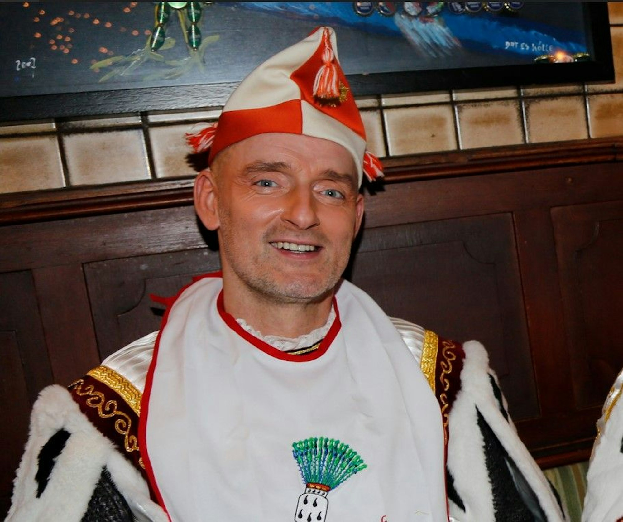 Christoph Stock (hier bei einem Essen 2018) ist Inhaber der Metzgerei Stock in Köln-Nippes.