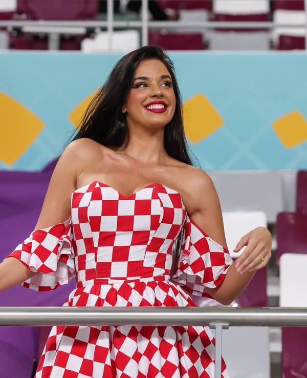 Ivana Knöll vor dem WM-Gruppenspiel zwischen Kroatien und Kanada am 27. November 2022.