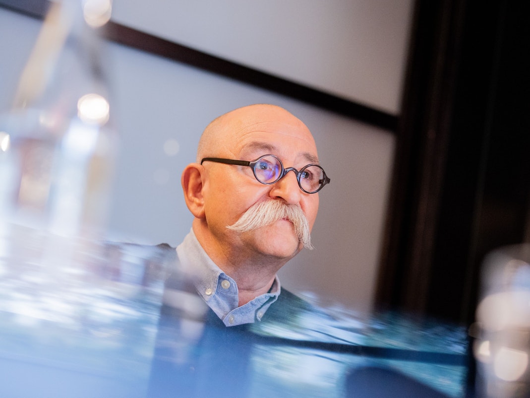 Horst Lichter, Koch und Moderator, aufgenommen im Savoy Hotel.