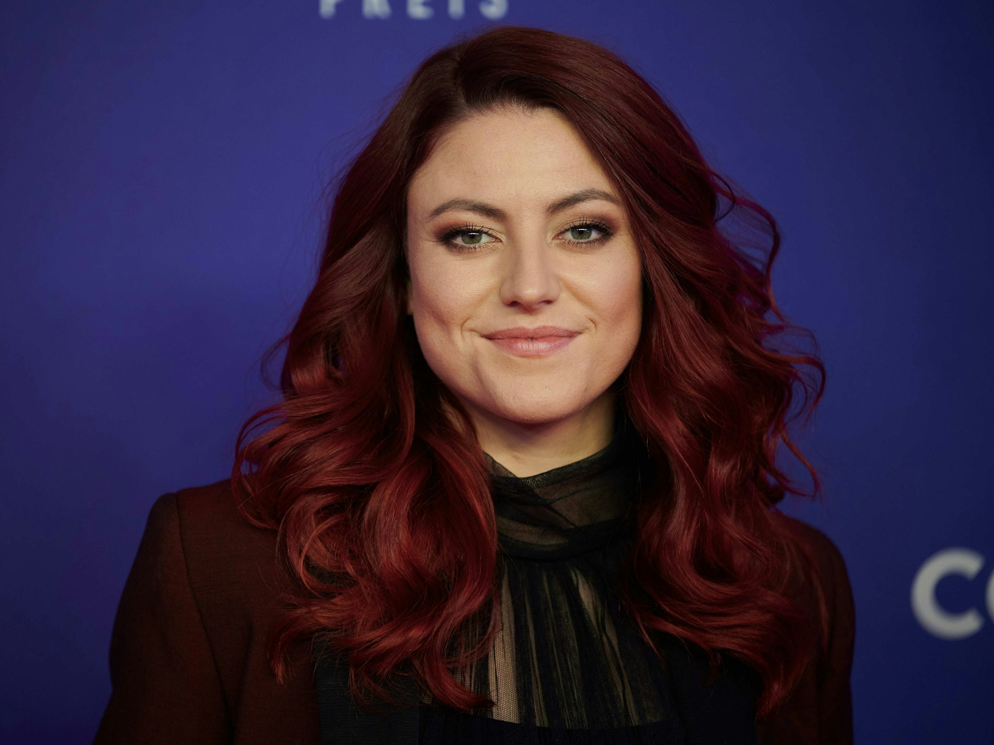 Die Komikerin Tahnee bei der Verleihung des Deutschen Comedypreises