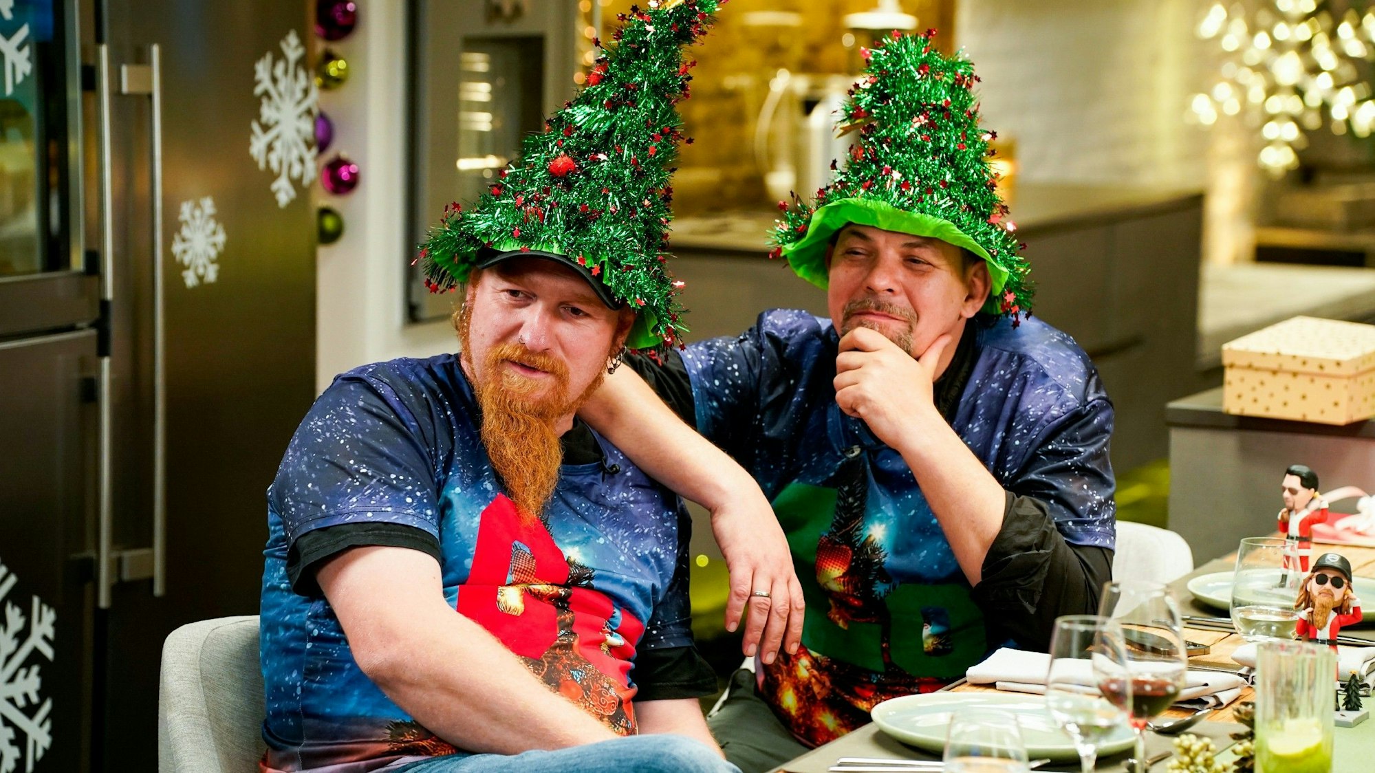 Lucki Maurer und Tim Mälzer (r.).