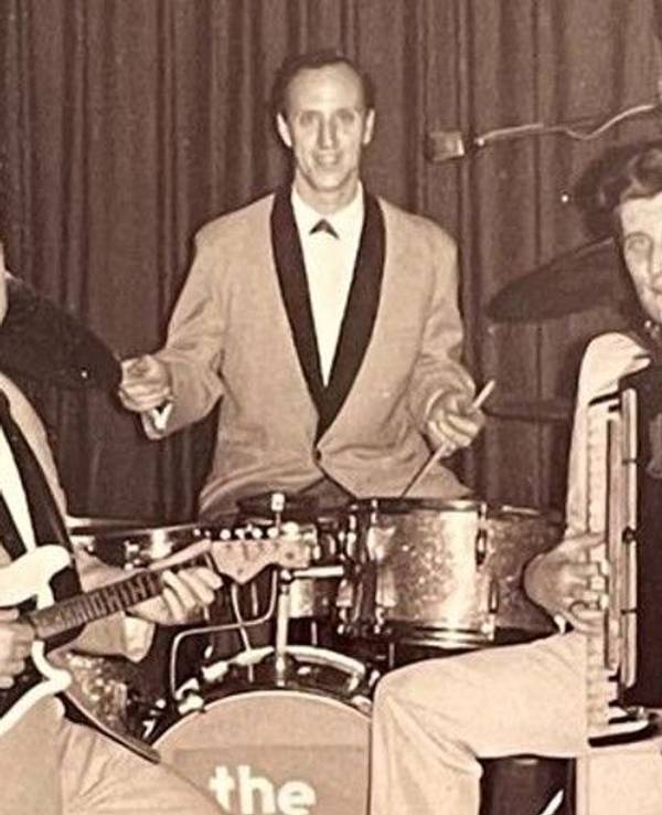Foto der „Big Boys“ aus den 1960er-Jahren mit Hans Süper (l.)