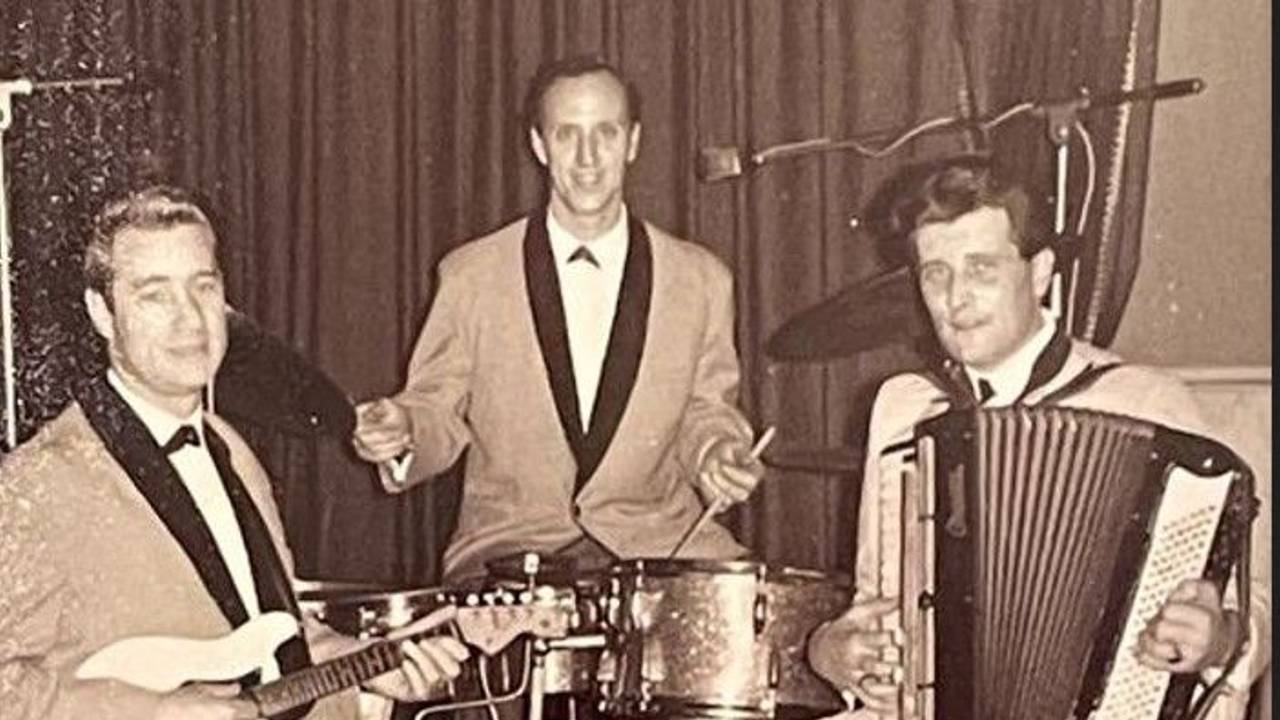Foto der „Big Boys“ aus den 1960er-Jahren mit Hans Süper (l.)