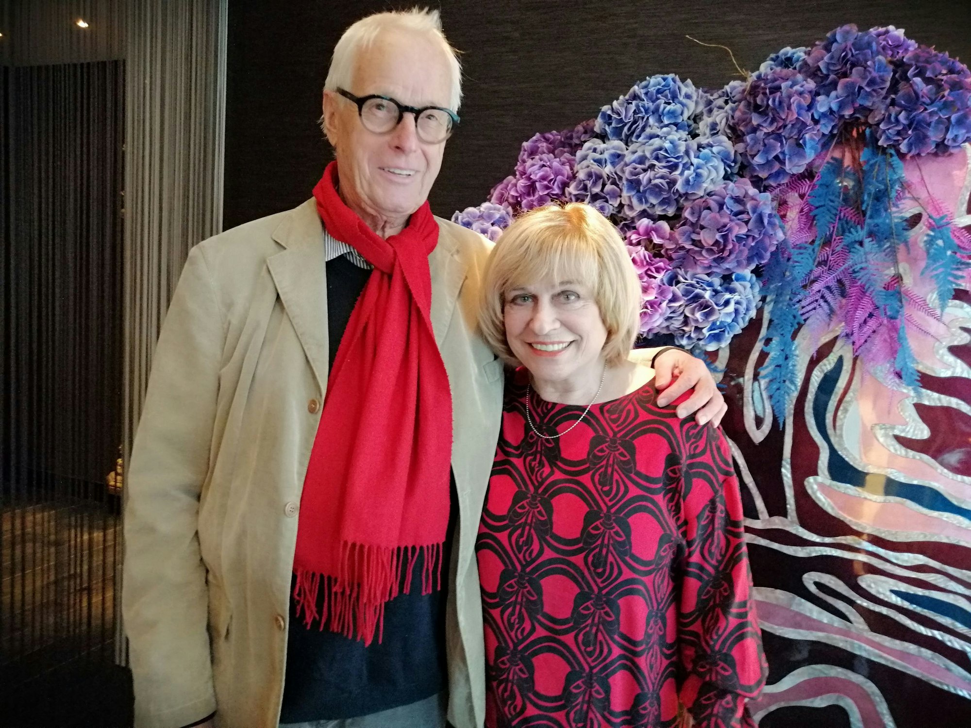 Mary Ross und Horst Stellmacher im November 2022 in Köln.