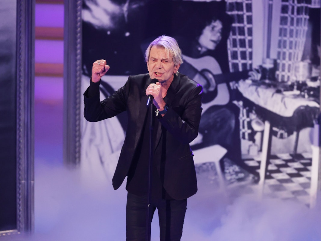 Matthias Reim tritt bei der Aufzeichnung der ARD Sendung "Das Adventsfest der 100.000 Lichter" auf. Die Sendung wurde am 24.11.202 im Congress Center aufgezeichnet und am 02.12.2022 in der ARD ausgestrahlt.