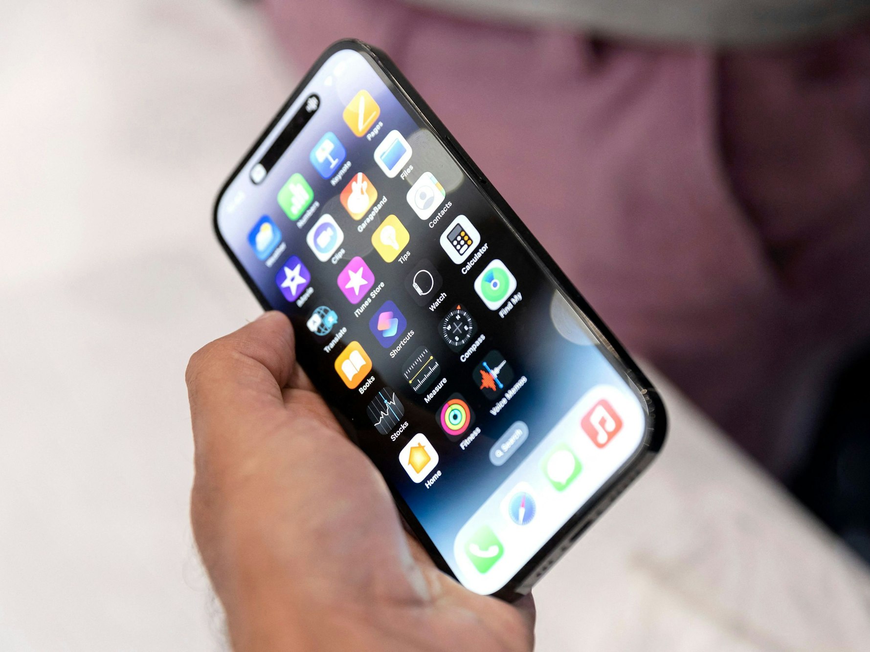 Das iPhone 14 bei der Vorstellung am 7. September 2022.