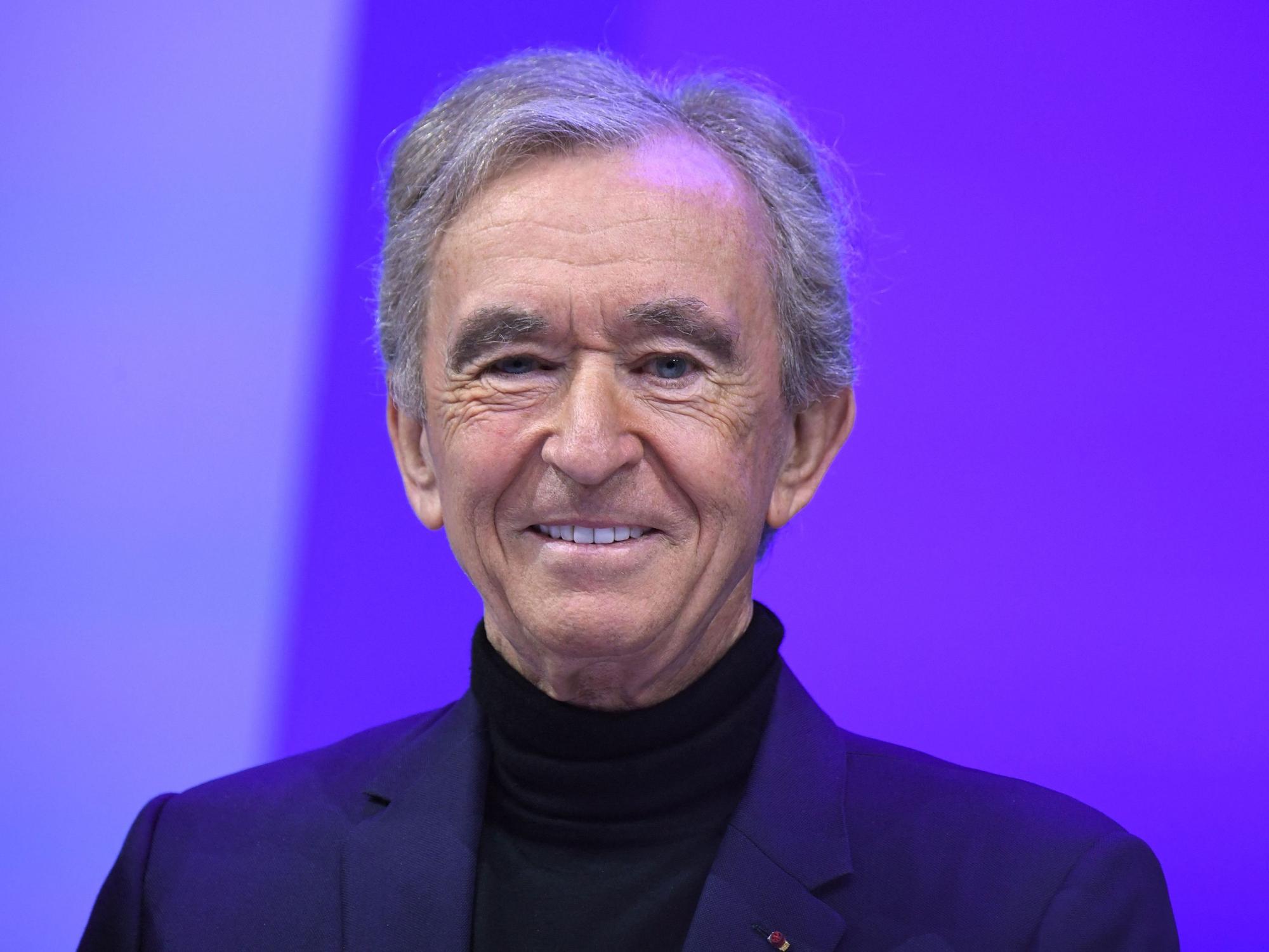 Bernard Arnault am 16. Juni 2022 bei einem LVMH-Event während einer Startup-Messe in Paris.