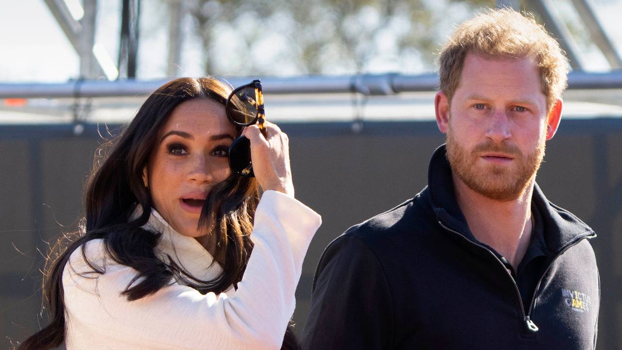 Prinz Harry und Meghan Markle im April 2022 bei den „Invictus Games“ in Den Haag.