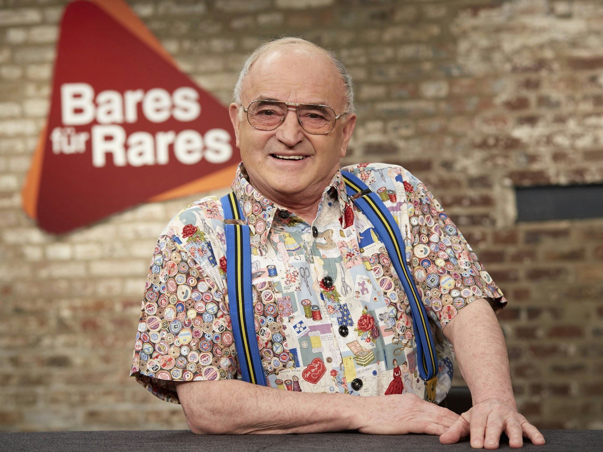 Ludwig Hofmaier am Set der ZDF-Sendung „Bares für Rares“
