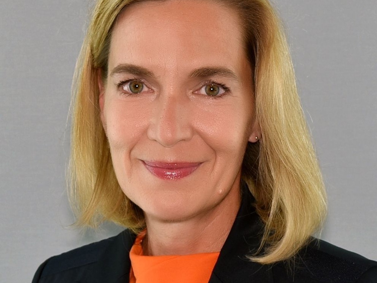 Heike Kerscher poisiert für die Kamera.