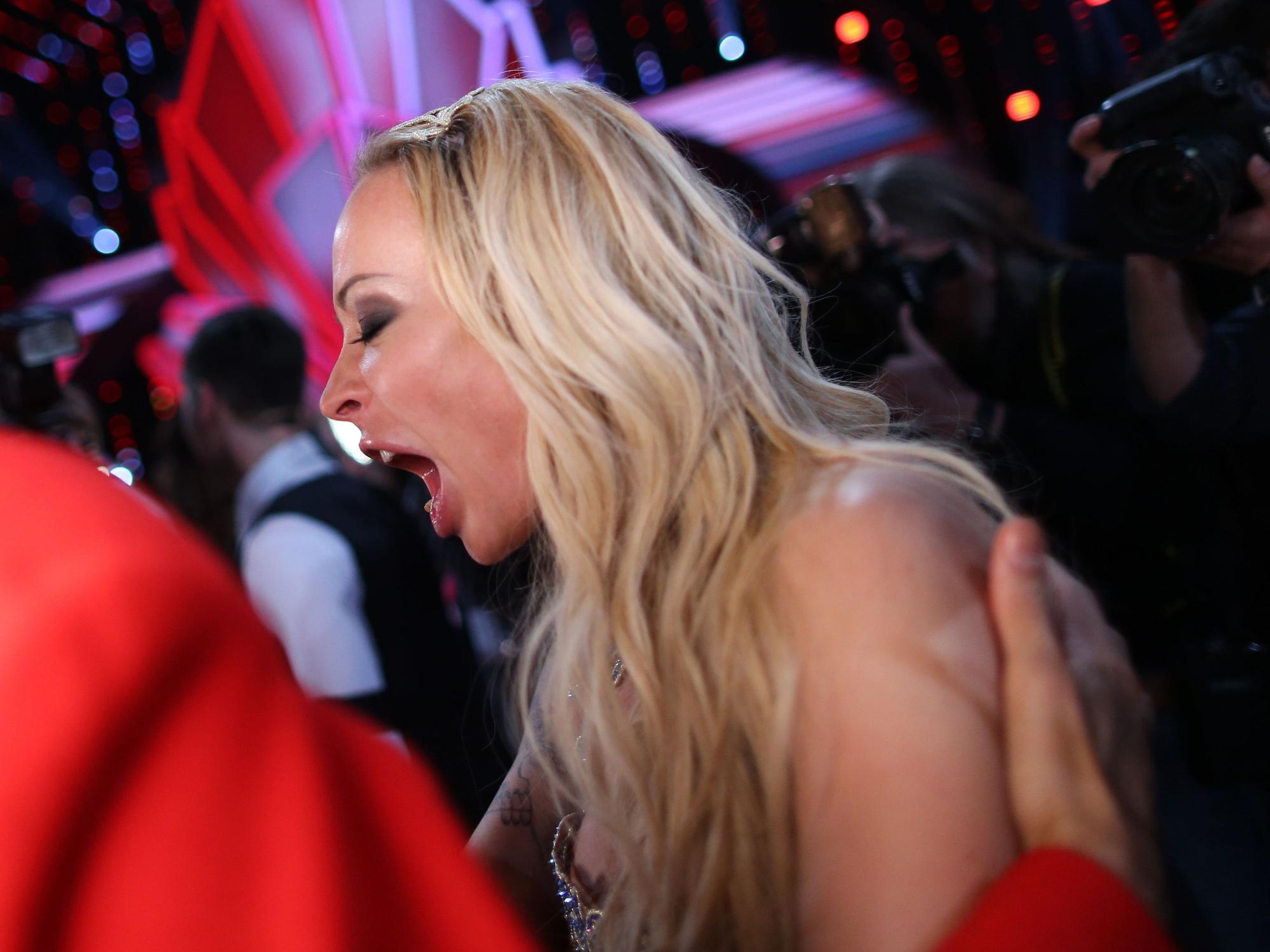 Cora Schumacher bei „Let's Dance“.
