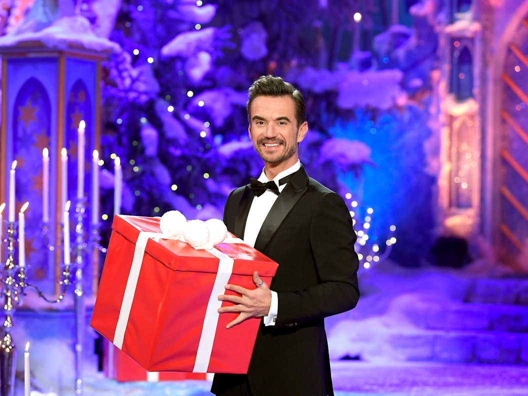 ARD/MDR ALLE SINGEN WEIHNACHTEN, "präsentiert von Florian Silbereisen", am Montag (19.12.22) um 20:15 Uhr im ERSTEN.
Florian Silbereisen in weihnachtlicher Kulisse (Archivbild)