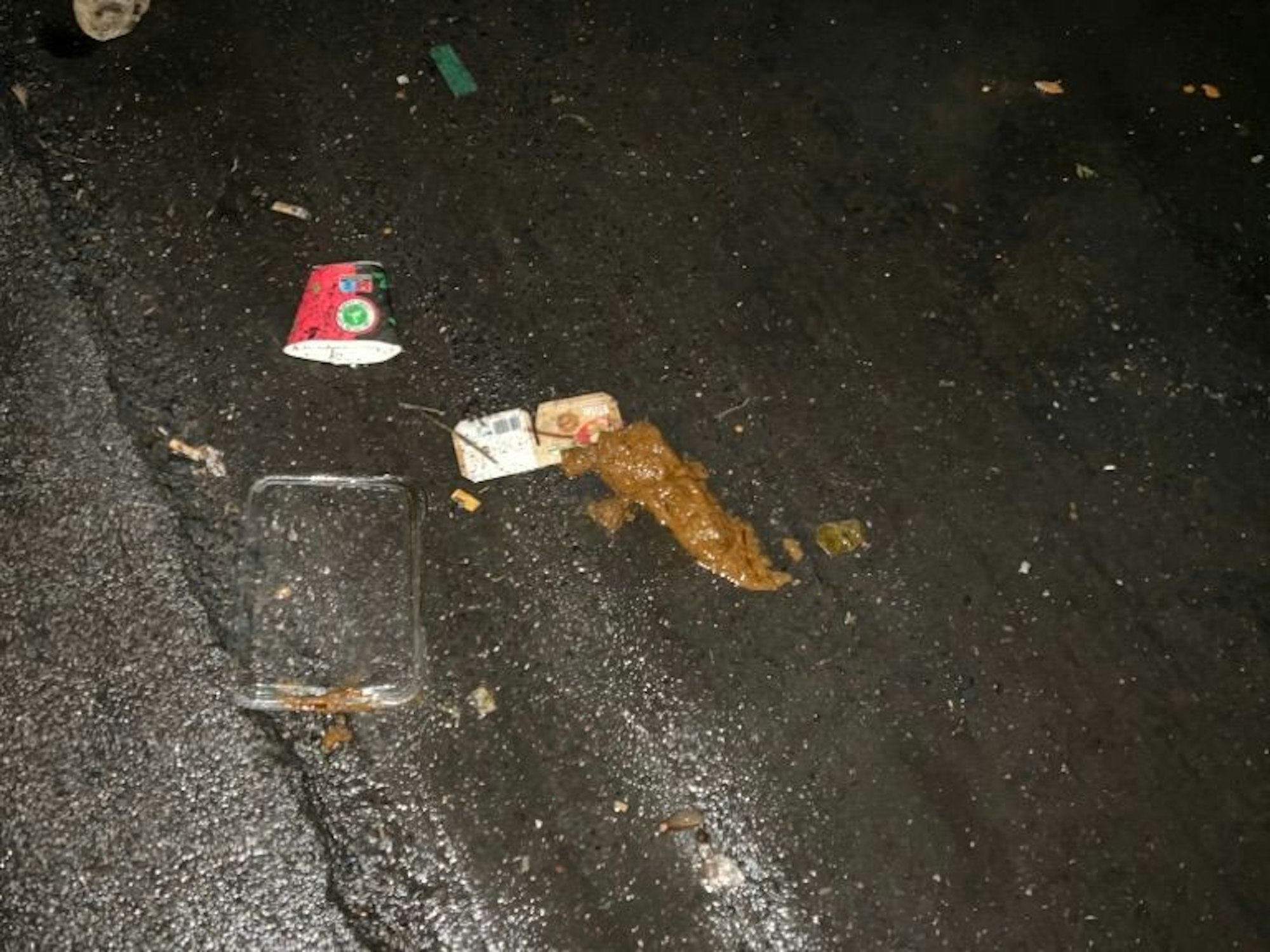 Unrat auf Kölner Großmarkt