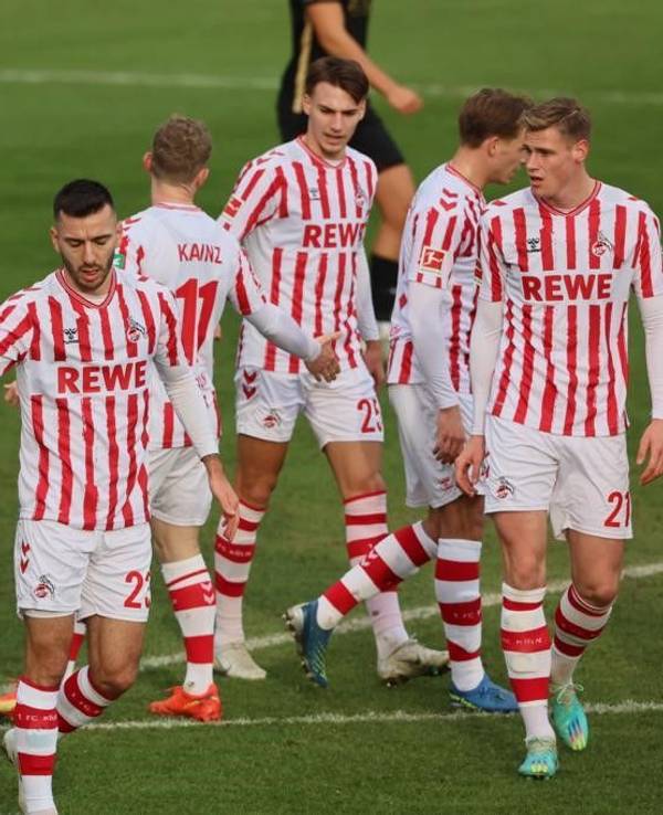 Der 1. FC Köln beim Testspiel gegen den SV Meppen.