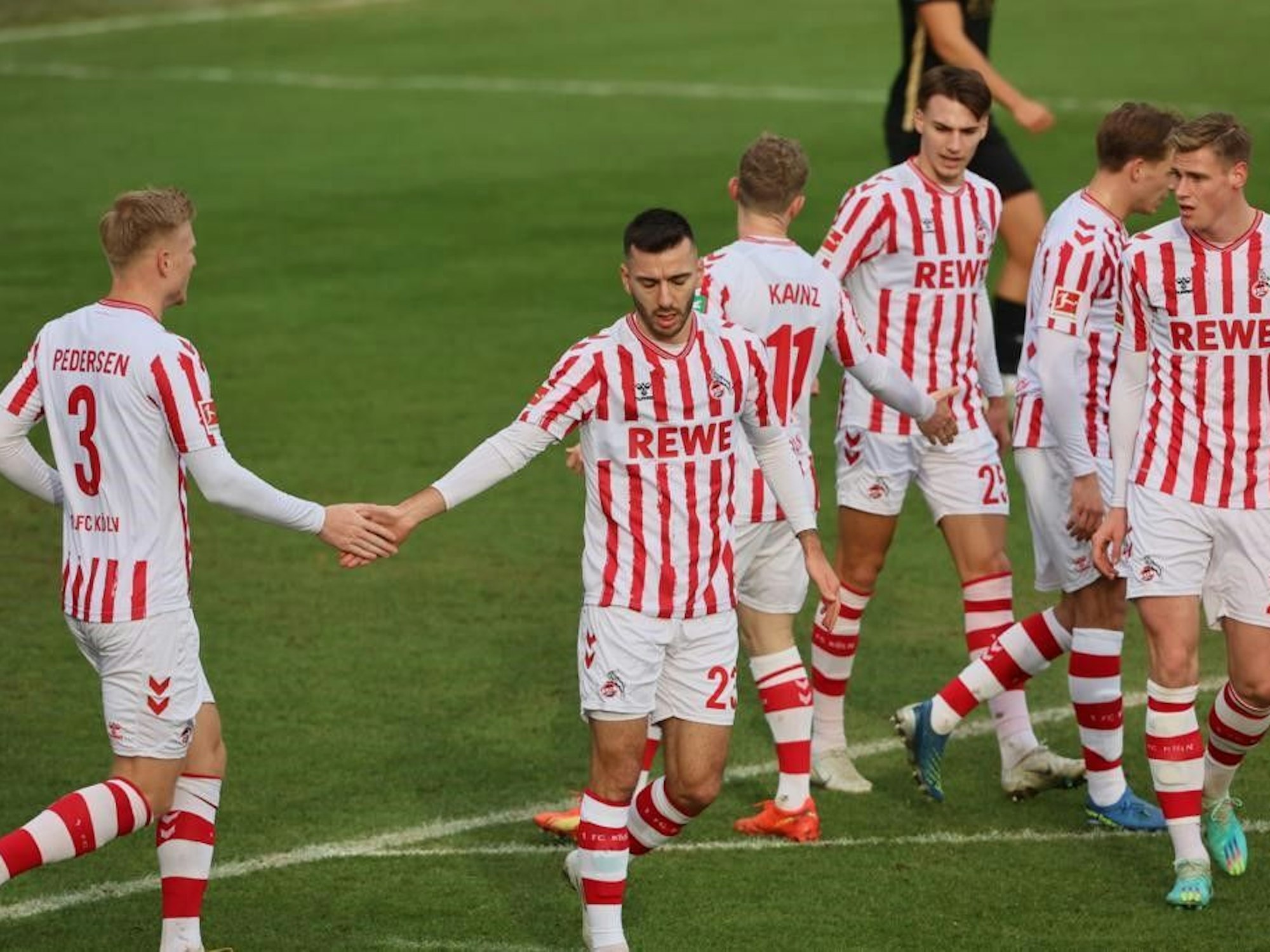 Der 1. FC Köln beim Testspiel gegen den SV Meppen.