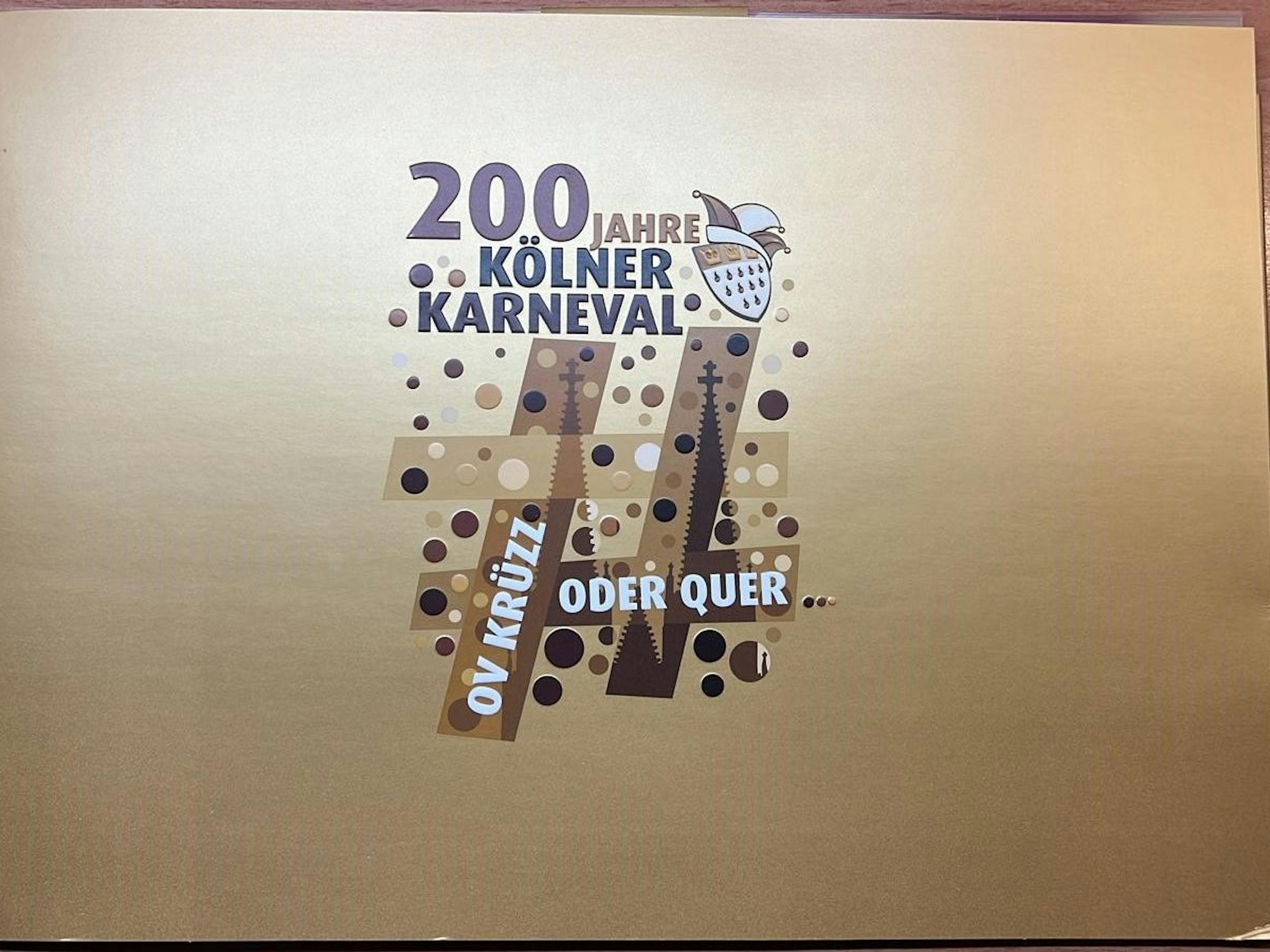 Die Einladungskarte für die Kölner Prinzenproklamation am 6. Januar 2023