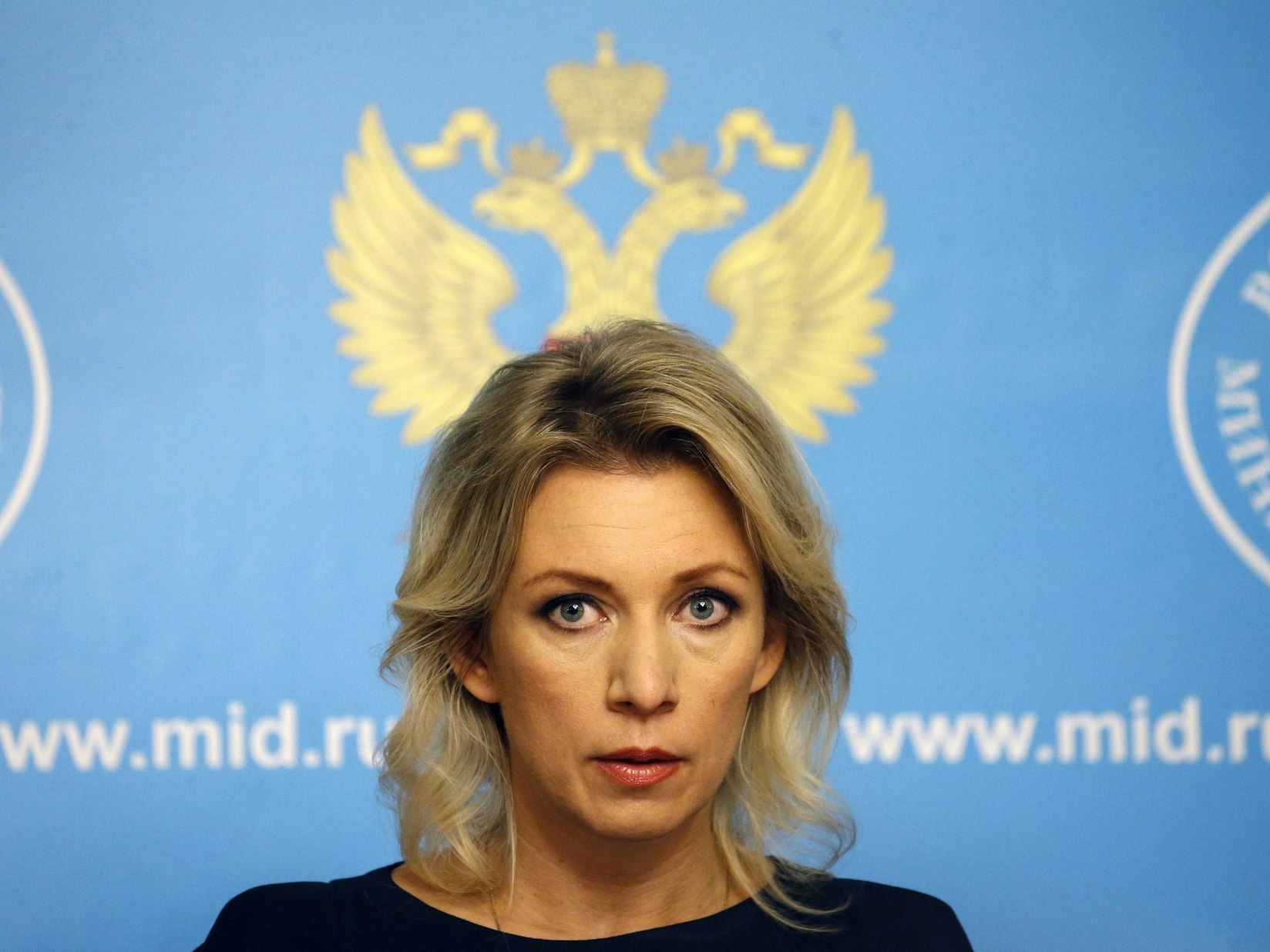 Maria Sacharowa, Sprecherin des russischen Außenministeriums (Archivbild aus dem Jahr 2015).