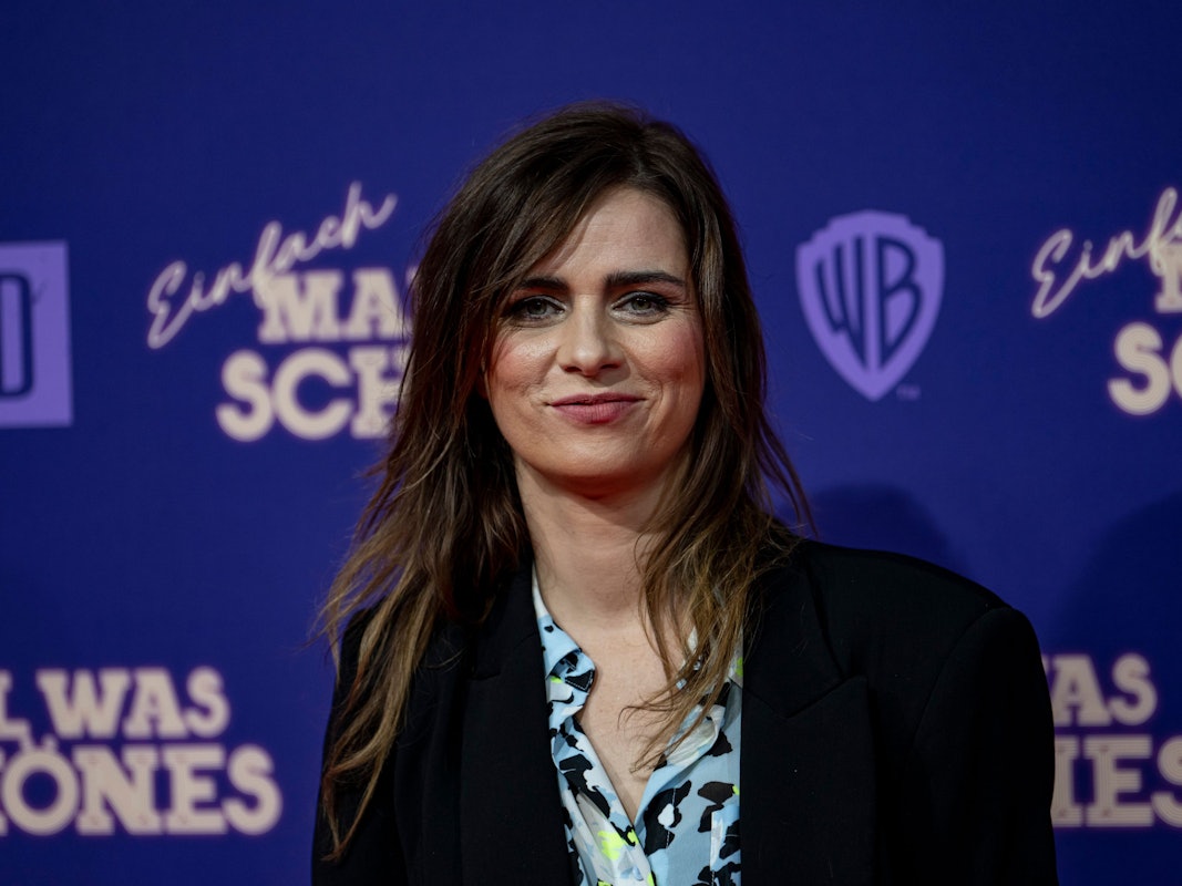 Nora Tschirner bei der Weltpremiere des Kinofilms "Einfach mal was Schönes" in der UCI Kinowelt Zoo Palast in Berlin am 8. November 2022.