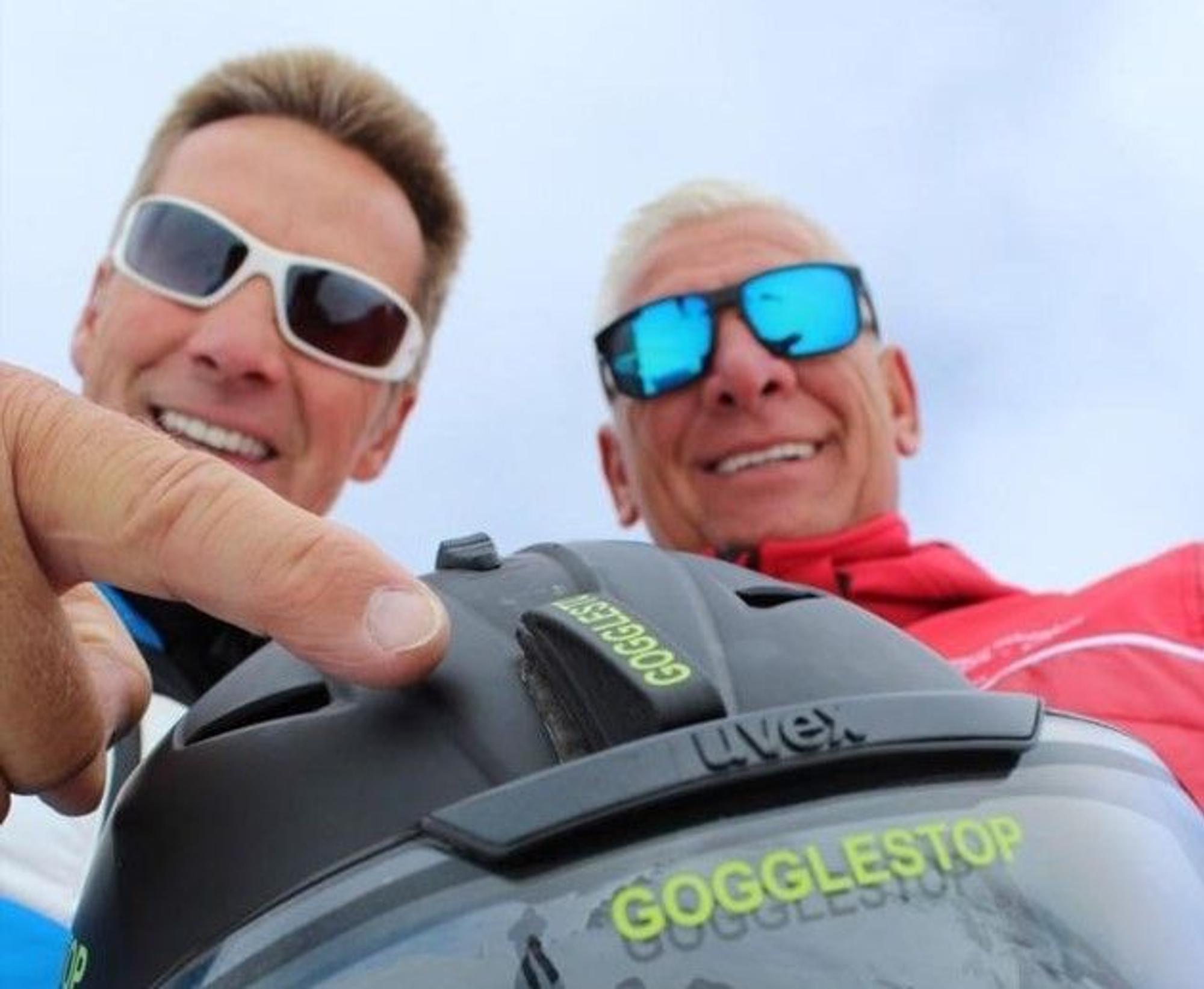 Jürgen Milski (l.) und sein Kumpel Ralf Kosche